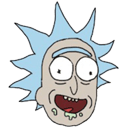 rick excited crazed Slack emoji