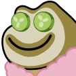 frog cucumber cucumber eyes Slack emoji