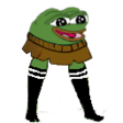 frog cozy scarf walkq Slack emoji