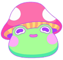 mushroom smile happyq Slack emoji