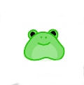 frog neutral face Slack emoji