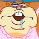 sandy chubby glasses Slack emoji