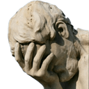 statue facepalmq Slack emoji