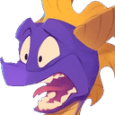 spyro afraidq Slack emoji