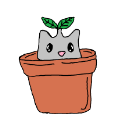 potted cat plantq Slack emoji