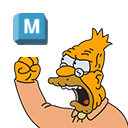 old man yells at maya Slack emoji