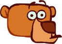 bear surprised stare Slack emoji