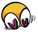 fox tucked sleepy Slack emoji