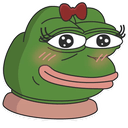 peepo femaleq Slack emoji