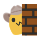 cowboy peek Slack emoji