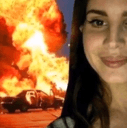 woman smile explosion background Slack emoji