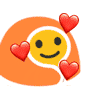 comfy love Slack emoji