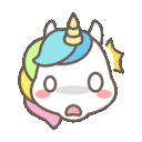 unicorn shookq Slack emoji