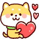 shibaheart1q Slack emoji