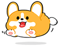 corgi dashq Slack emoji