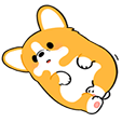 corgi rollq Slack emoji