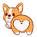 wiggling corgiq Slack emoji