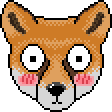 flushed foxq Slack emoji