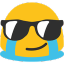 blob cool sad Slack emoji