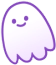 friendly ghost smile Slack emoji