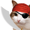 kiisu pirateq Slack emoji