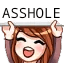 asshole signq Slack emoji