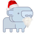 santa wumpusq Slack emoji