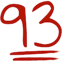red numbers 93 Slack emoji