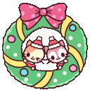 xmas wreath02q Slack emoji