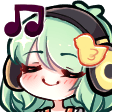 music channelq Slack emoji
