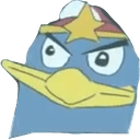 ac king sarcasticq Slack emoji