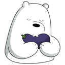bearwhite8q Slack emoji