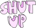 pink shutupq Slack emoji