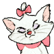 marie cat eyeroll Slack emoji