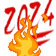 2021 on fire Slack emoji