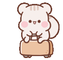 bear carrying box Slack emoji