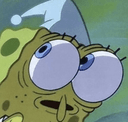 sponge scaredq Slack emoji