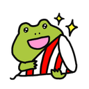 froggocelebrateq Slack emoji