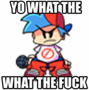yo wtf q Slack emoji
