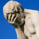 thinker facepalm sad Slack emoji