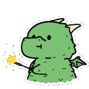 dragon sparklerq Slack emoji