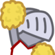 knight cheer q Slack emoji