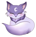 purple fox q Slack emoji