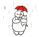 baymax rainq Slack emoji