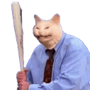 catbat q Slack emoji