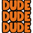 dude q Slack emoji