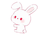 cute bunnyq Slack emoji