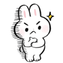 bunny thinkq Slack emoji