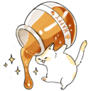 cat honeyq Slack emoji