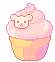 cupcake pinkq Slack emoji